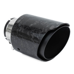 Exhaust tip RACES CARBON 114mm, input 76mm - Forged matt