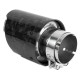 Z enim izpustom Exhaust tip RACES CARBON 101mm, input 63.5mm - Forged gloss | race-shop.si