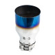 Z enim izpustom Exhaust tip RACES INOX 101mm, input 63mm - Burnt | race-shop.si