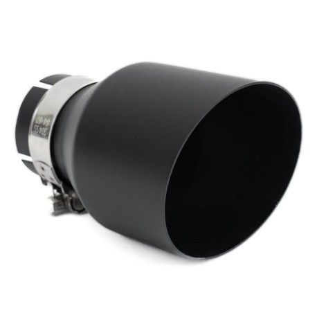 Z enim izpustom Exhaust tip RACES INOX 101mm, input 63mm - Matt | race-shop.si