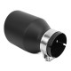 Z enim izpustom Exhaust tip RACES INOX 101mm, input 76mm - Matt | race-shop.si
