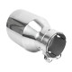 Z enim izpustom Exhaust tip RACES INOX 101mm, input 63mm - Gloss | race-shop.si