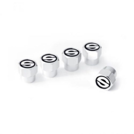 Pokrovčki ventilov SPARCO CORSA 5 wheel air valve caps set | race-shop.si