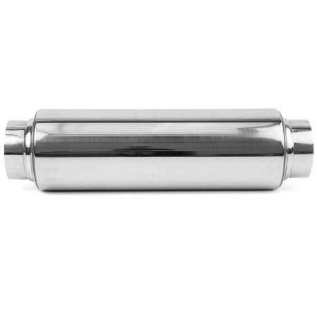 1x vhod / 1x izhod Sredinski izpušni lonec (dušilec zvoka) RACES 8, dovod/izhod premera 2,75" (70mm) | race-shop.si