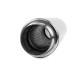 1x vhod / 1x izhod Sredinski izpušni lonec (dušilec zvoka) RACES 7, dovod/izhod premera 2,5" (63mm) | race-shop.si