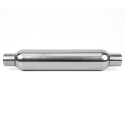 Sredinski izpušni lonec (dušilec zvoka) RACES 2, dovod/izhod premera 2" (51mm)