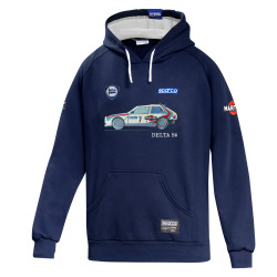 Sparco Martini Racing hoodie Lancia Delta S4, blue marine