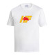 Spacro T-shirt LANCIA HF GIALLO, white