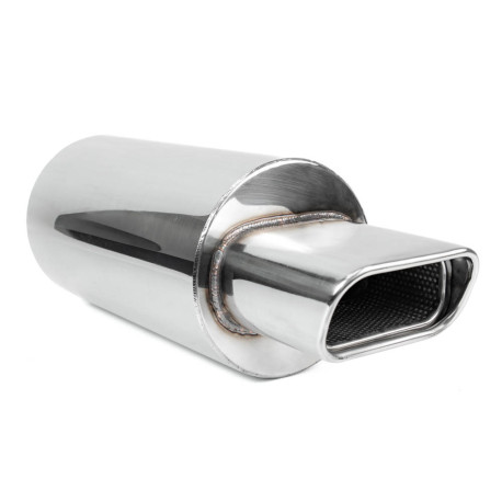 Posebni Muffler RACES 34, inlet 2,25" (57mm) SS304 | race-shop.si