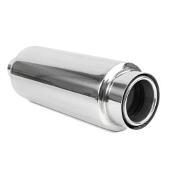 Izpušni lonec (dušilec zvoka) RACES 26, premer dovoda 2,36" (60mm)