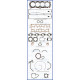 Deli motorja Ajusa Complete Gasket Set Nissan 1.8L 16v - CA18DET | race-shop.si