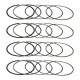 Deli motorja Manley Piston Ring 3.662 1.2mm x 1.5mm x 2.5mm STL TOP | race-shop.si