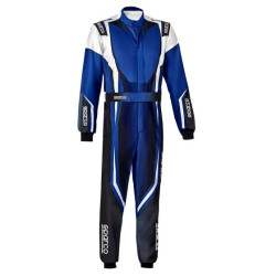 FIA tekmovalni kombinezon SPARCO PRIME-K ADVANCED, črna/modra
