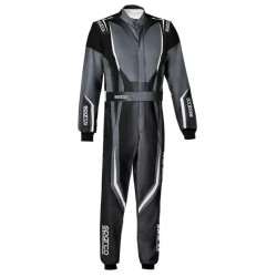 FIA tekmovalni kombinezon SPARCO PRIME-K ADVANCED, črna/siva