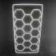 Luči 14-Panel LED WHITE Hexagon Honeycomb Garage Lightning | race-shop.si