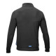 Majice s kapuco in jakne Sparco Full Zip Grit Sweatshirt PLATA, gray | race-shop.si