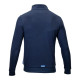 Majice s kapuco in jakne Sparco Full Zip Grit Sweatshirt PLATA, blue marine | race-shop.si