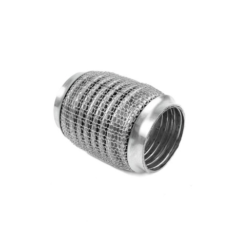 Exhaust flex pipe (SS304 reinforced) Exhaust flex pipe PRO 100x63mm, stainless | race-shop.si