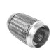 Exhaust flex pipe Standard (SS201) Exhaust flex pipe 150x76mm, stainless | race-shop.si