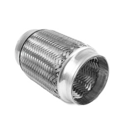 Exhaust flex pipe 70x150mm, stainless