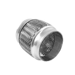 Exhaust flex pipe 70x100mm, stainless