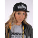 Motec HALFTECH snapback cap, black/white | race-shop.si