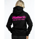 Majice s kapuco in jakne HALFTECH "CLASSIC" hoodie, black/pink | race-shop.si