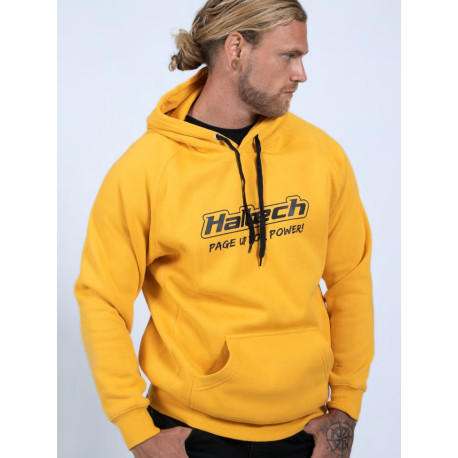 Motec HALFTECH "CLASSIC" hoodie, yellow | race-shop.si