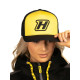 Pokrovčki HALFTECH Snapback Cap, yellow with H logo | race-shop.si