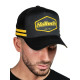 Motec HALFTECH Snapback Striped Trucker Cap, black | race-shop.si