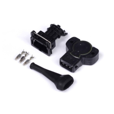 Motec Haltech Throttle Pos. Sensor -Black CCW Rotation 8mm D-Shaft | race-shop.si