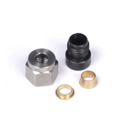 Haltech Haltech 1/4" Mild Steel Weld-on Kit - inc Nut and Ferrule | race-shop.si