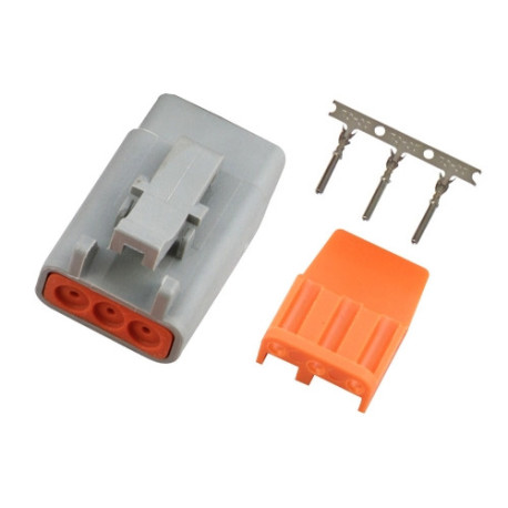 Motec Haltech Plug and Pins Only Male Deutsch DTM-3 Conn (7.5 Amp) | race-shop.si