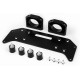 Haltech Haltech Nexus R5 Tube Mount Kit - 1.625" | race-shop.si