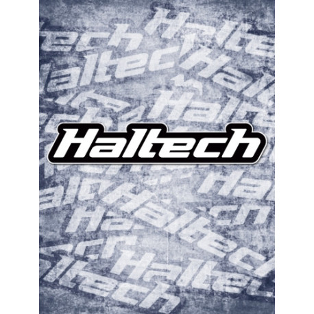Motec Haltech Haltech Sticker 400mm - Black & White | race-shop.si