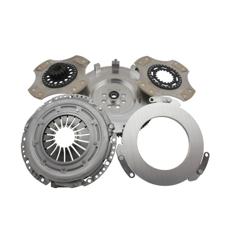 Sklopke in vztrajniki FTWL BMW M50/ M52/ M54/ S50/ S54 TWIN PLATE CLUTCH SET FOR GS6-53DZ HGA GEARBOX UP TO 1400 Nm - STAGE 4 | race-shop.si
