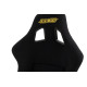 Športni sedeži brez homologacije FIA Racing seat RACES Glitter Yellow - siz. L | race-shop.si