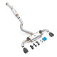 Outlet Catback - middle and end silencer TOYOTA YARIS GR 1.6 POŠKODOVANA | race-shop.si