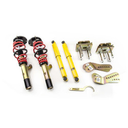 MTS STREET SERIES coilover kit for Volkswagen CADDY III Box Body/MPV (2K/2C) 03/04 - 05/15 (Gold)