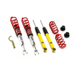 MTS STREET SERIES coilover kit for Audi A4 B6 (8E) 11/00 - 12/04 (Inox)