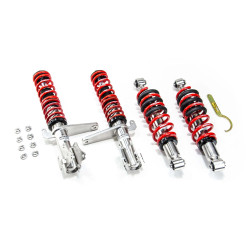 MTS STREET SERIES coilover kit for Audi 80 B4 Avant (8C) 09/91 - 01/96 (Inox)