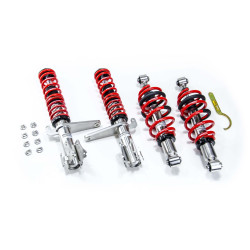 MTS COMFORT SERIES coilover kit for Audi 80 B4 Avant (8C) 09/91 - 01/96 (Inox)
