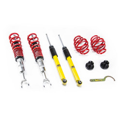MTS STREET SERIES coilover kit for Audi A6 C5 (4B) 01/97 - 01/05 (Inox)