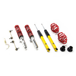 MTS COMFORT SERIES coilover kit for BMW 3 (E46) 12/97 - 05/05 (Inox)