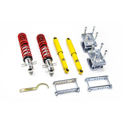 MTS STREET SERIES coilover kit for Volkswagen CADDY I (14) 08/82 - 07/92 (Inox)