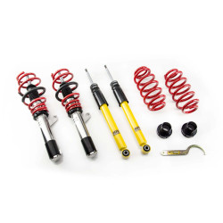 MTS STREET SERIES coilover kit for Audi A3 (8P) 05/03 - 08/12 (Inox)