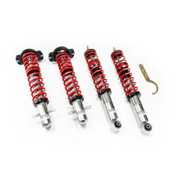 MTS COMFORT SERIES coilover kit for Volkswagen GOLF I (17) 04/74 - 07/85 (Inox)