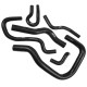 Silikonske cevi za hladilnik - kompleti RACES Performance silicone coolant hose kit for Honda Civic VTi EK4/EG6 1.6 B16 92-00 (6 pcs) | race-shop.si