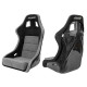 Športni sedeži brez homologacije FIA Racing seat RACES GRAPHITE | race-shop.si
