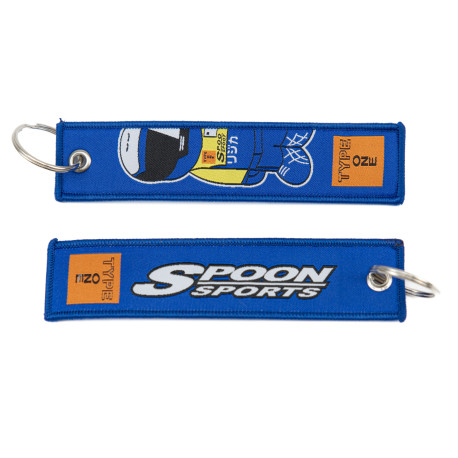 Ključavnice RACES Jet tag keychain - SPOON Sport HONDA ASIMO Blue | race-shop.si